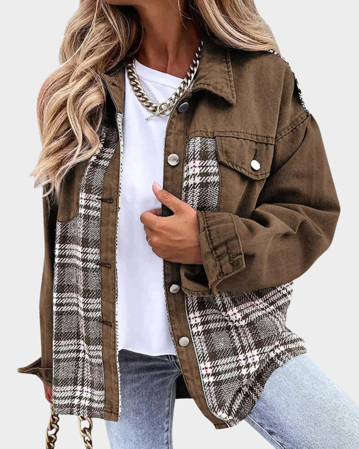 Women's Denim Jacket with Modern Style – Amélie
