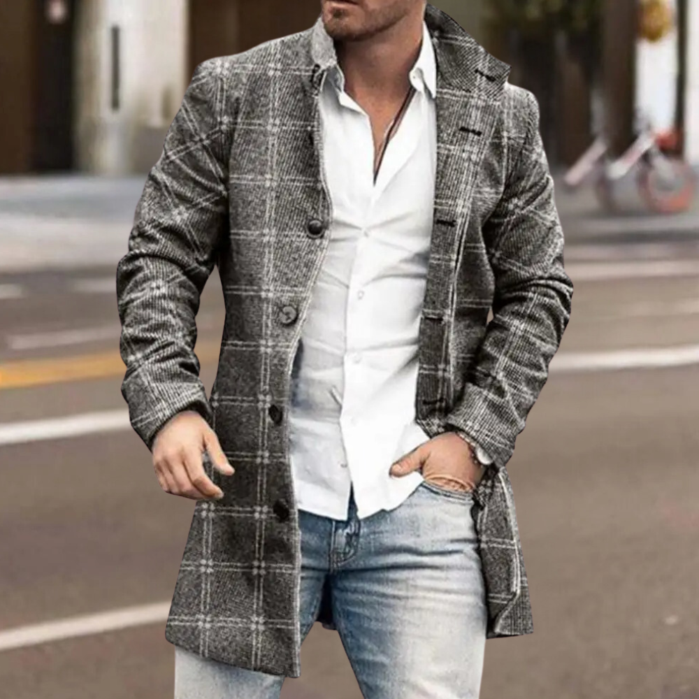 Trendy Classic Men's Coat - Matthis