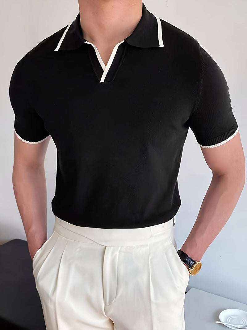 Trendy Black Men's Polo - Rafael