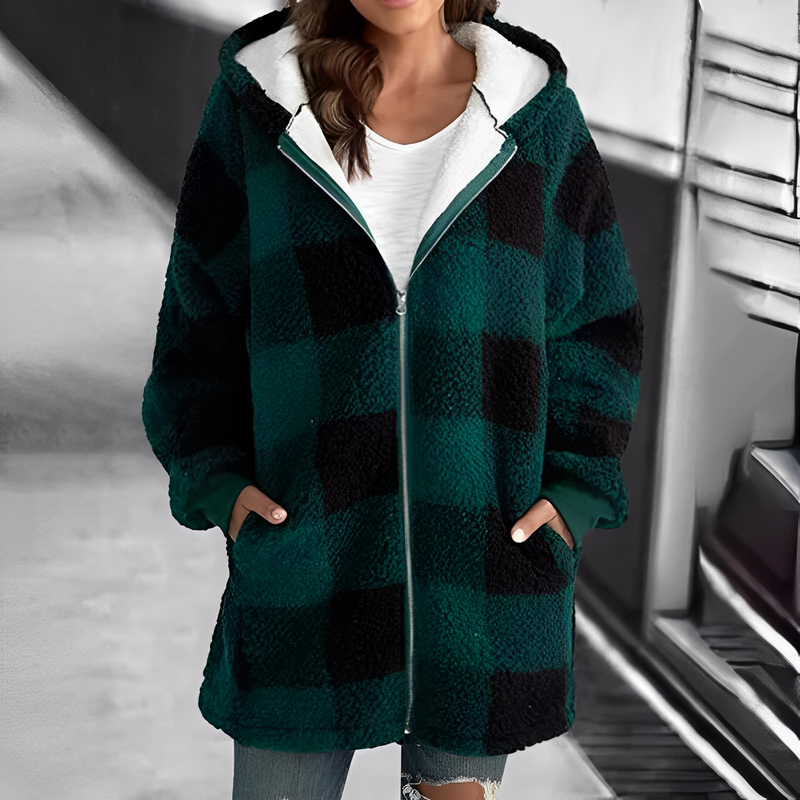 Women's Coat with Hood - Camila