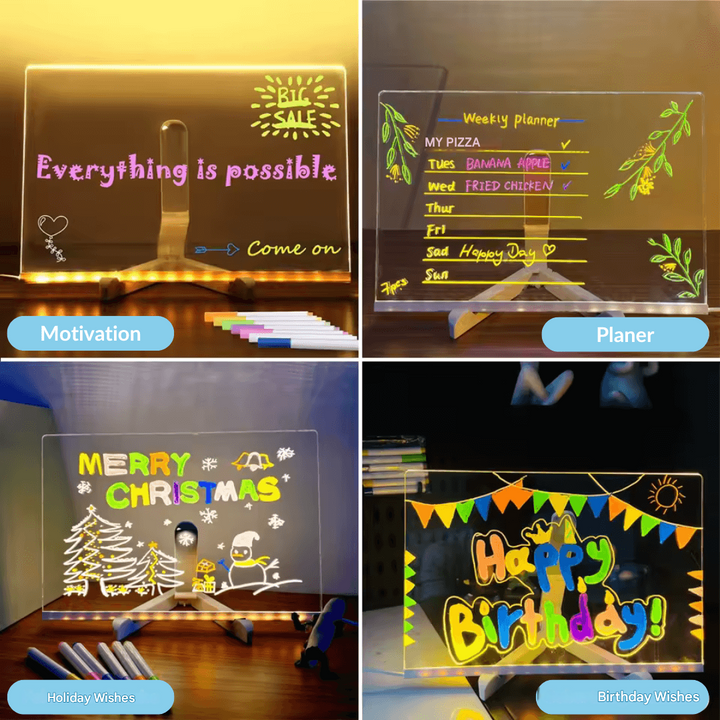 Pizarra luminosa para niños – LuminaPlay