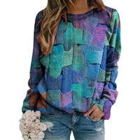 Kleurrijk Sweatshirt met Uniek Design - Vivelle