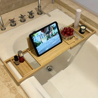 Luxury Bamboo Bathtub Tray - ZenBath