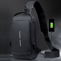 Stijlvolle Anti-Diefstal Crossbody Tas - Nina