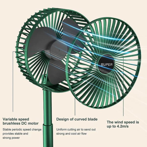 Opvouwbare Draagbare Ventilator - CoolWave