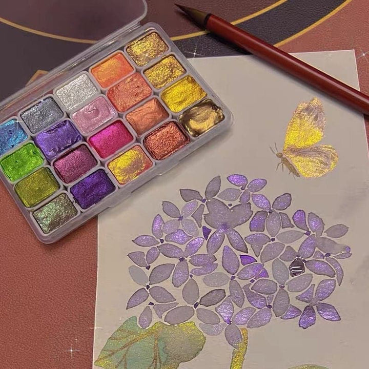 Multicolor Watercolor Paint Set - ColorCrafter