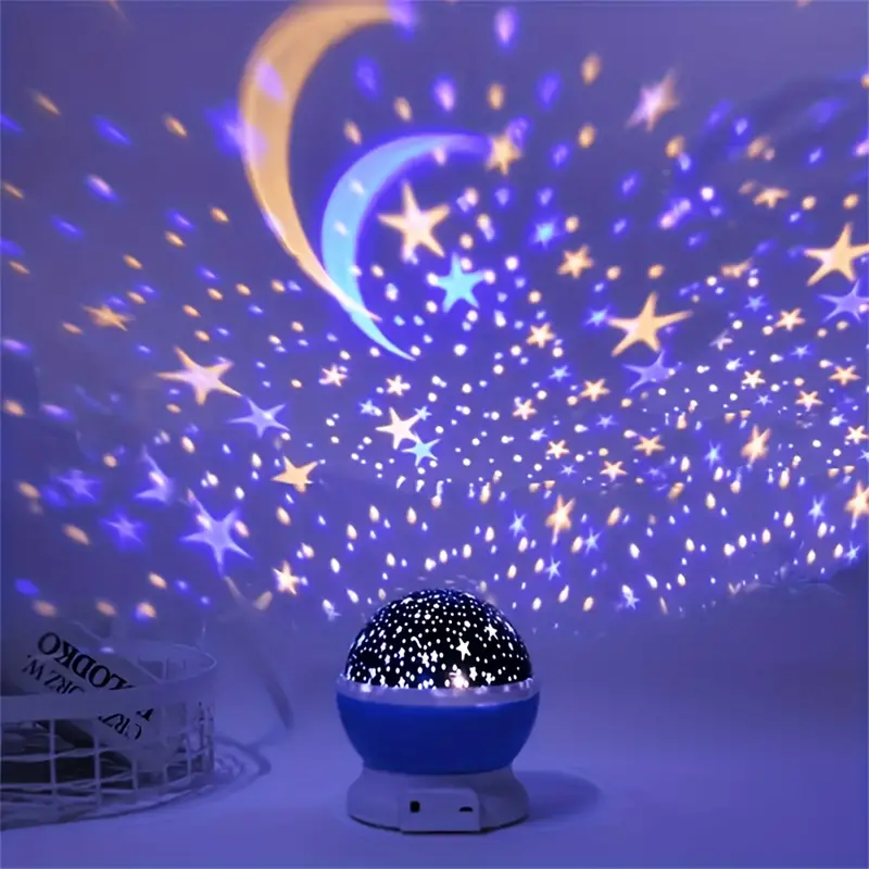 Betoverende Sterrenhemel Nachtlamp – Creëer Magie in de Kinderkamer