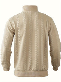 Vintage Men's Zip-Up Sweater - Victor