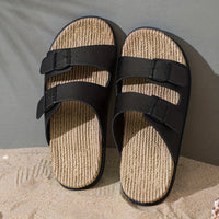 Stylish men's summer sandals with adjustable straps - GripStep