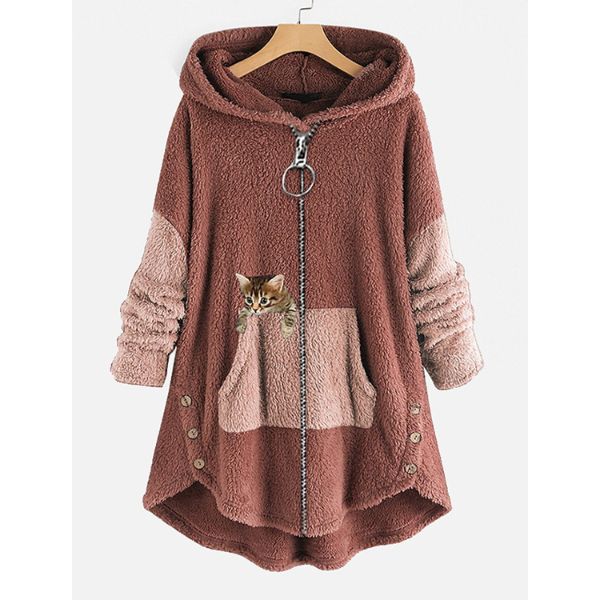 Playful Teddy Coat – Maja