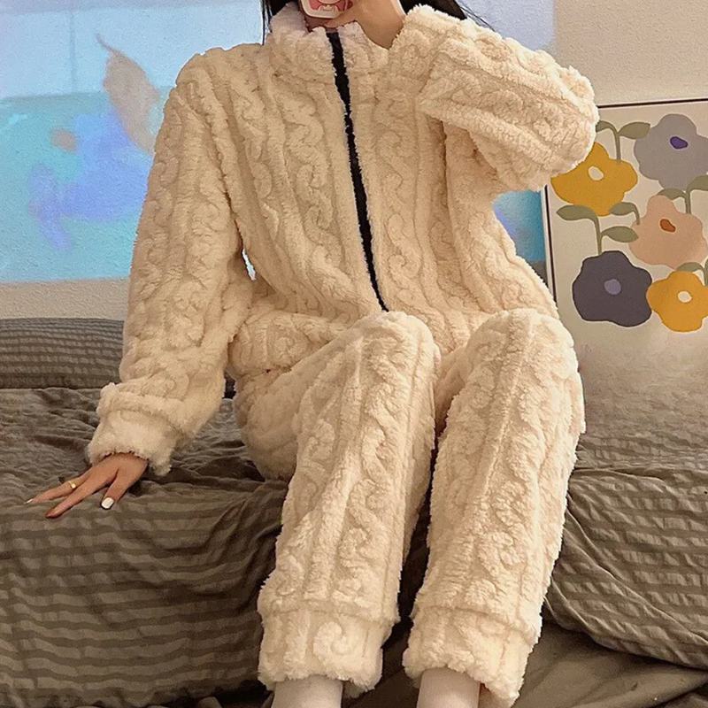 Soft and Warm Onesie for Women - Liora