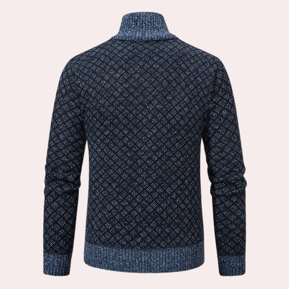 Runia - Knitted Cardigan for Men