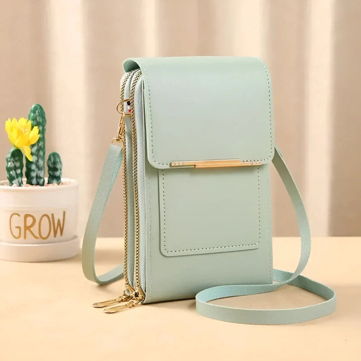 Trendy Leather Anti-Theft Women's Shoulder Bag - SecureStyle