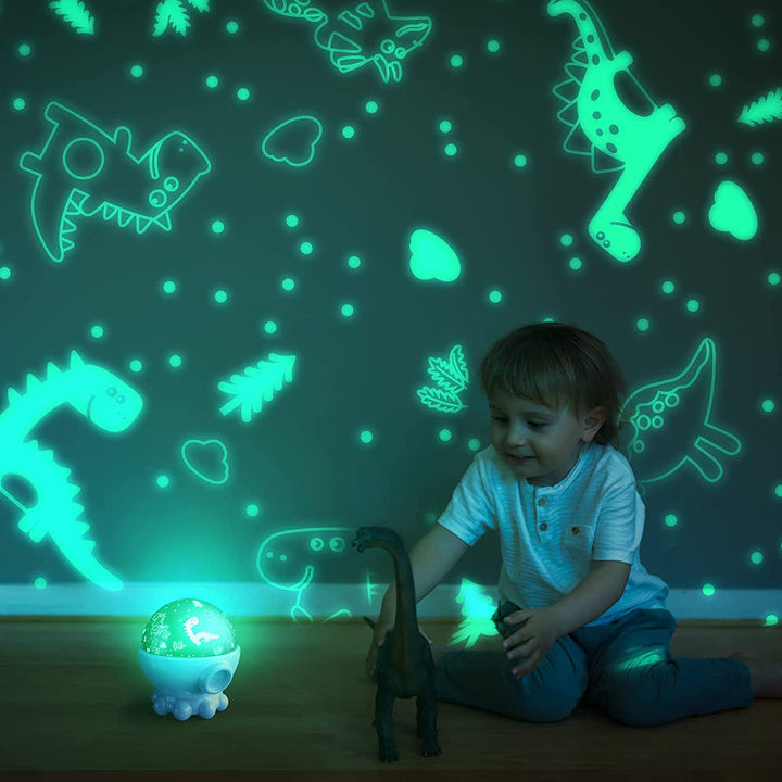LED Nachtlamp met Oceaan- & Sterrenhemelprojectie + Muziekfunctie - DreamAura