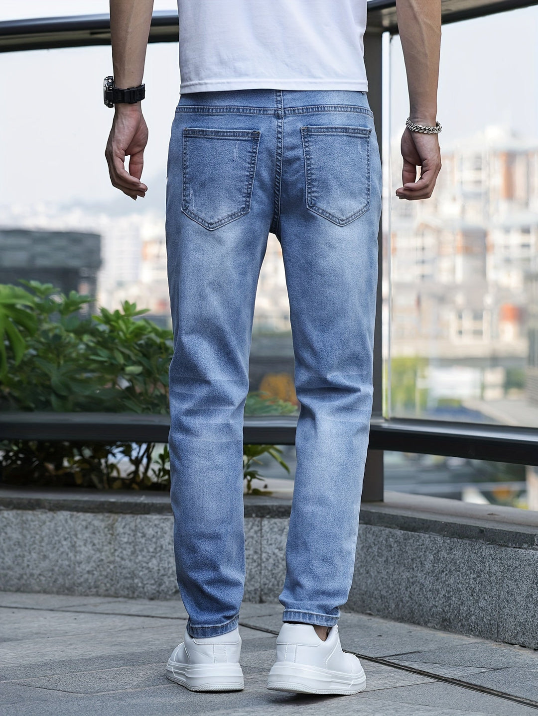 Chic Men's Streetwear Stretch Pants - Milan