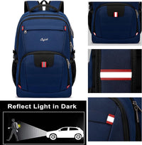 Waterproof Laptop Backpack with USB Port & Anti-Theft Design – TechPro