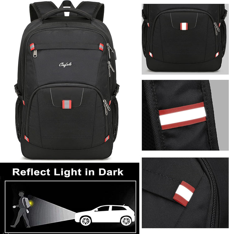 Waterproof Laptop Backpack with USB Port & Anti-Theft Design – TechPro
