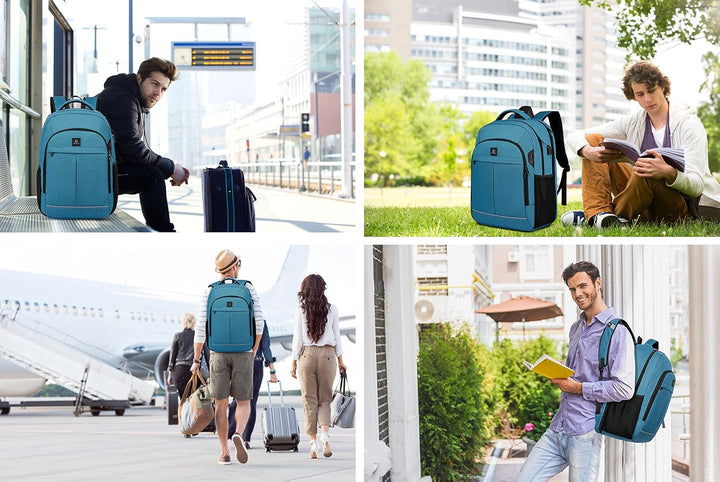Waterproof Laptop Backpack with USB Port & Anti-Theft Design – TechPro
