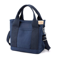 Stijlvolle Kleine Canvas Dames Schoudertas - CitySling