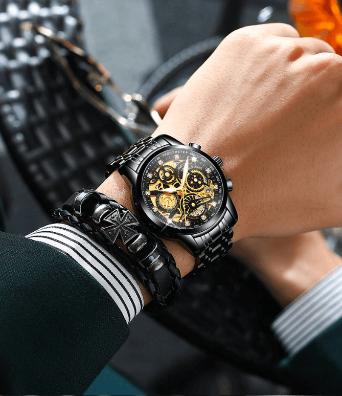 Skeleton Men's Watch - Eclipse