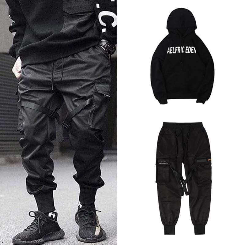 Multi-Pocket Men's Hip-Hop Cargo Pants – Dante