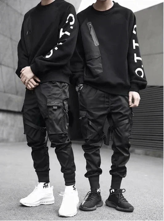 Multi-Pocket Men's Hip-Hop Cargo Pants – Dante