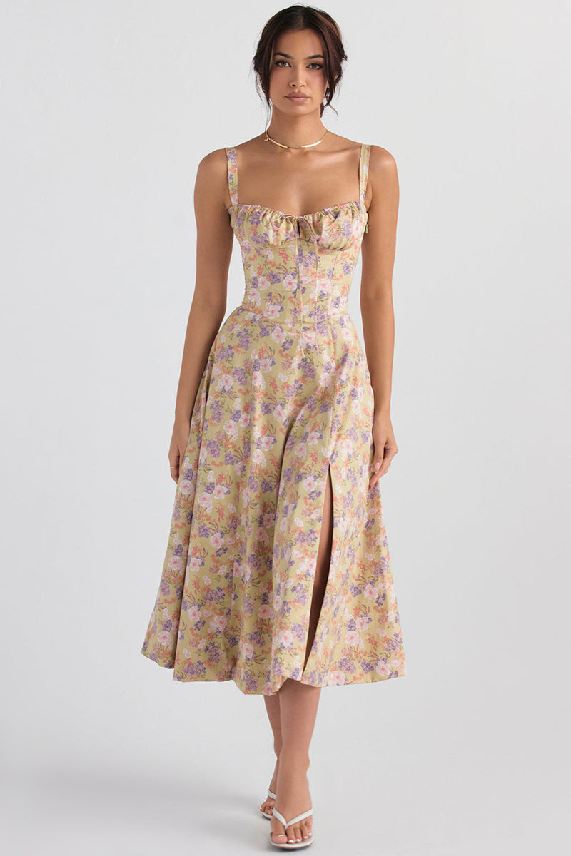Bustier Summer Dress with Waist Shaper - Isabella