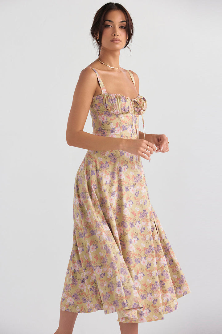Bustier Summer Dress with Waist Shaper - Isabella