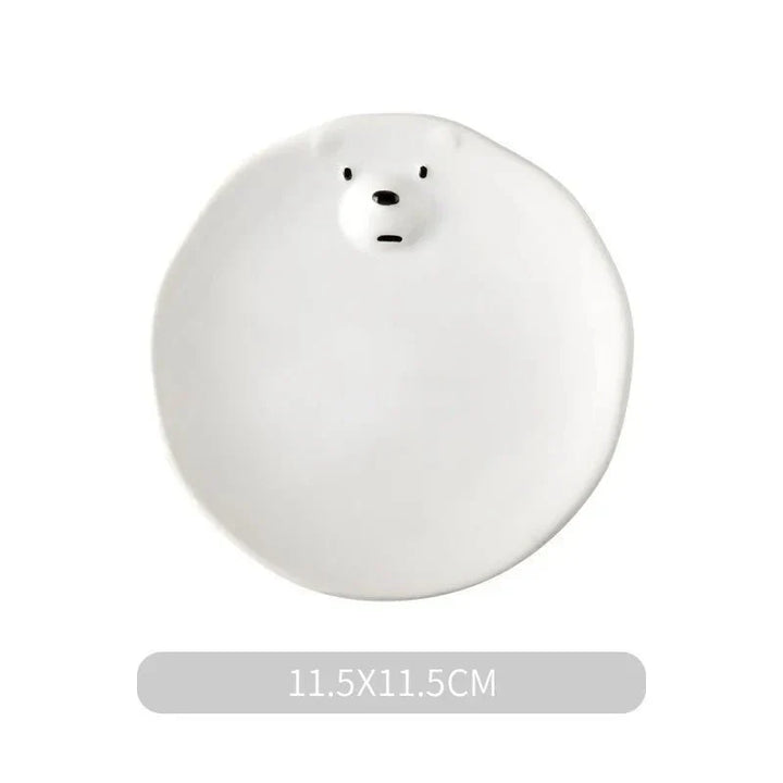 Cute Polar Bear Ceramic Dinnerware Set - PolarJoy