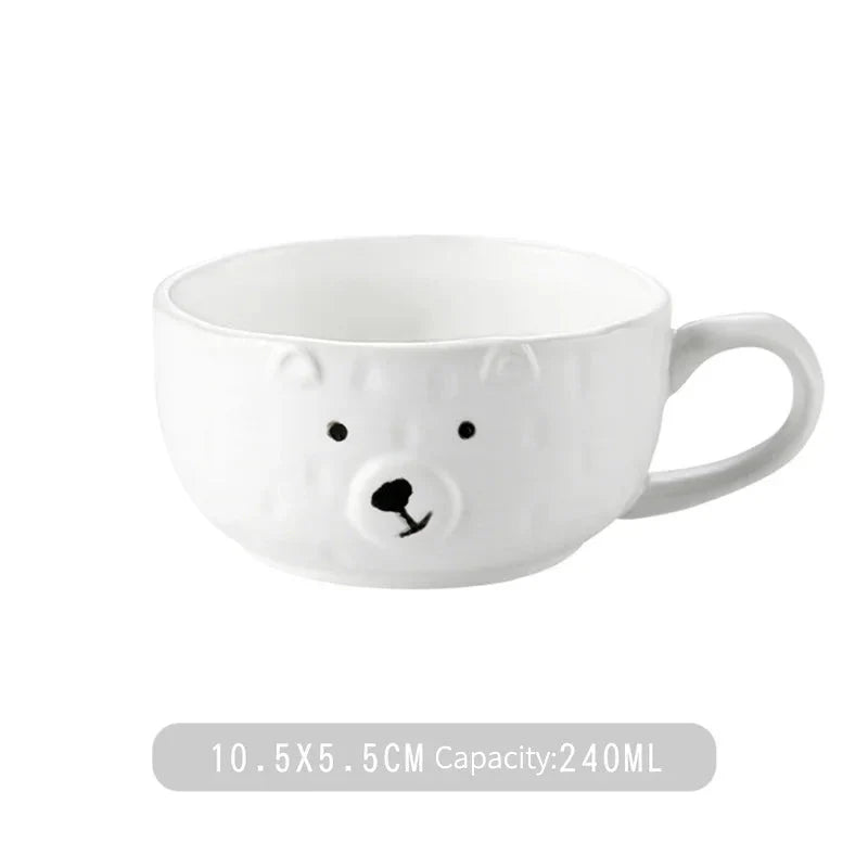 Cute Polar Bear Ceramic Dinnerware Set - PolarJoy