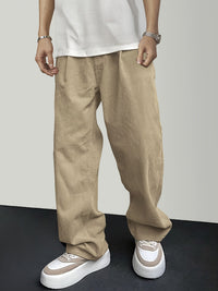 Casual Ribfluweel Herenbroek met Koordsluiting - Mason