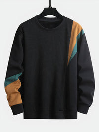 Men's Sweater with Color-Block Design – Ruben