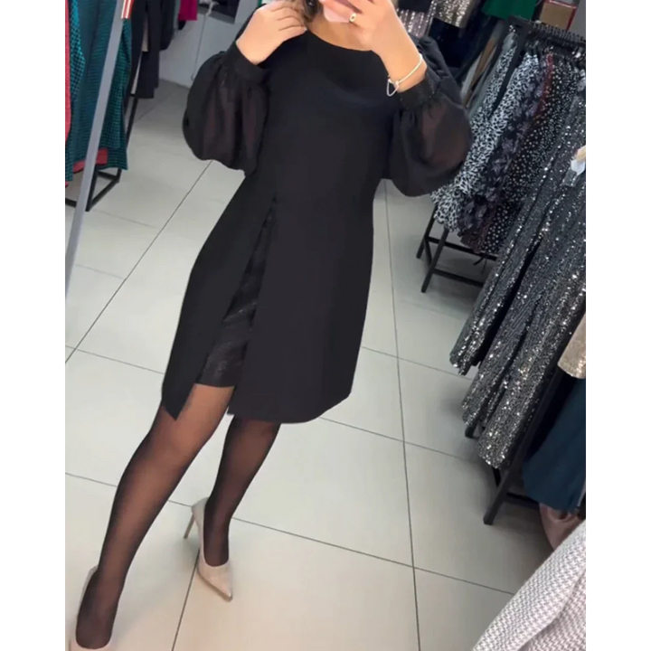 Classic Long-Sleeve Dress - Isabelle