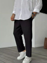 Luxury Men's Trousers in Soft Fabric – Alessio