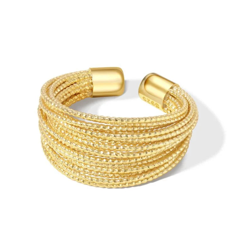 Adjustable Layered Ring - Isolde