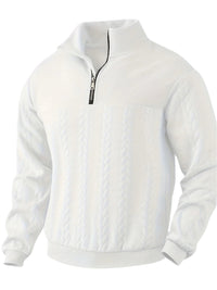 Vintage Men's Zip-Up Sweater - Victor