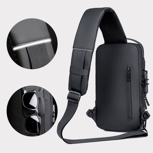 Stijlvolle Anti-Diefstal Crossbody Tas - Nina