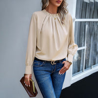 Women's Top with Pleat Detail – Amara