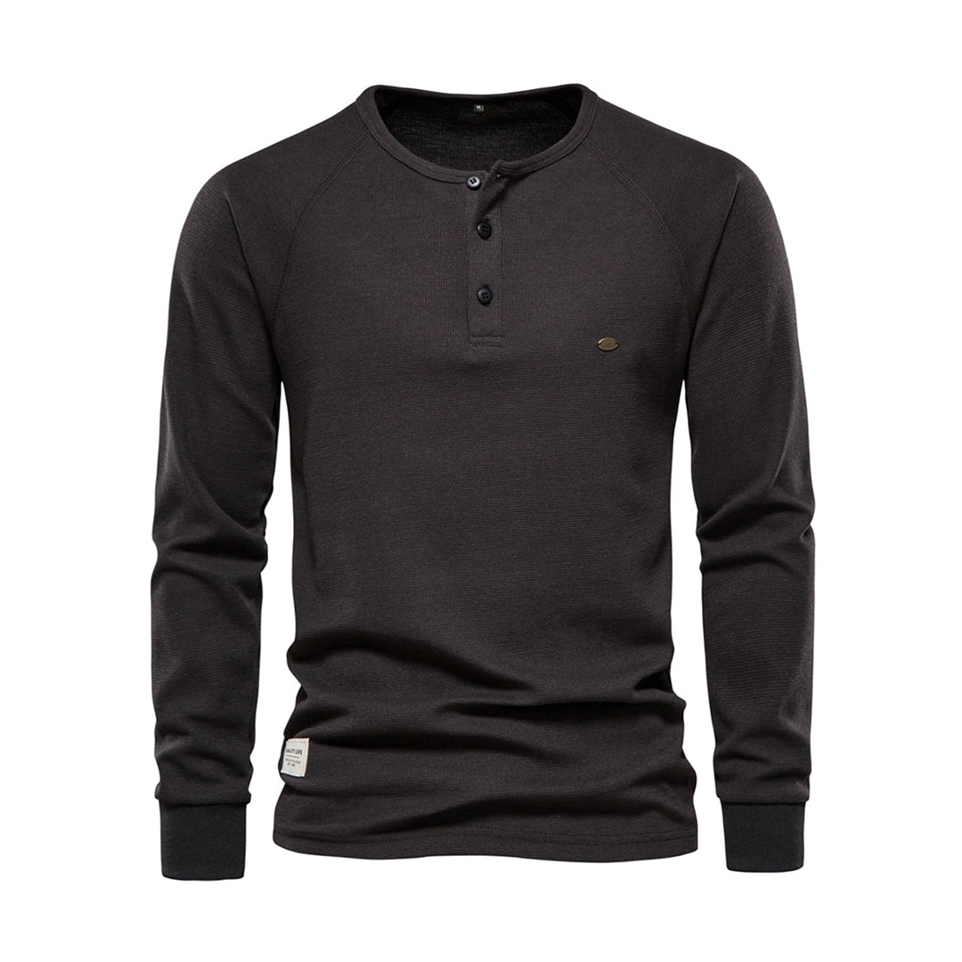 Stylish Men's Long-Sleeve Shirt - Milo