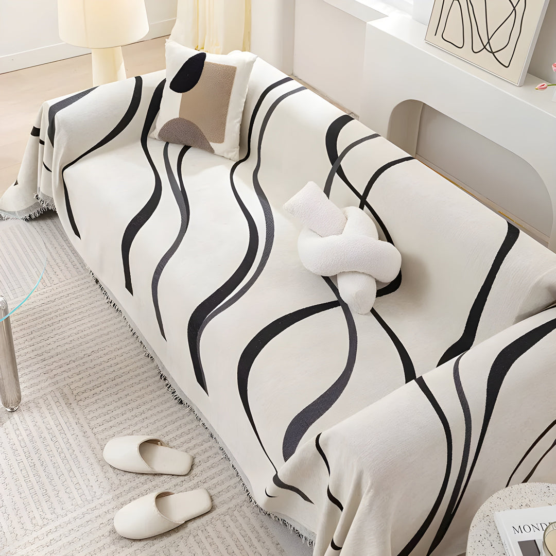 Reversible Sofa Cover - LuxeFlip
