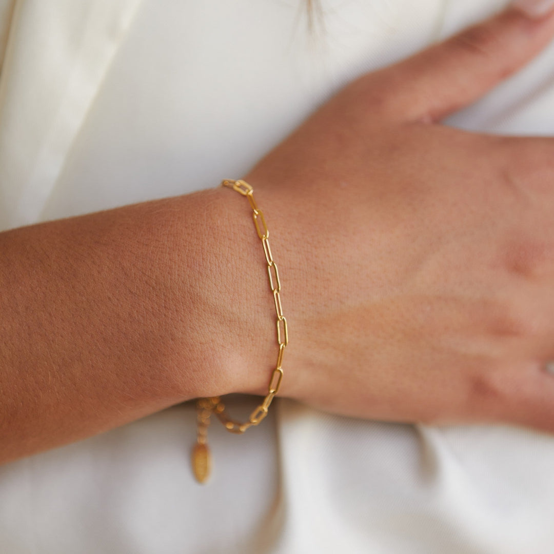 Paperclip Link Bracelet - Nova