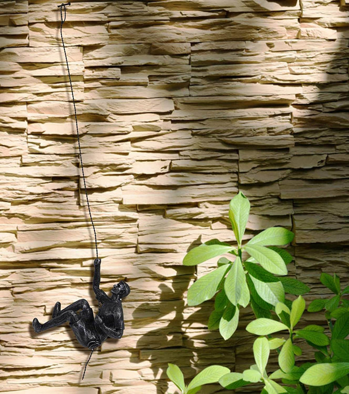 Bergbeklimmer Wandsculptuur – PeakFigures