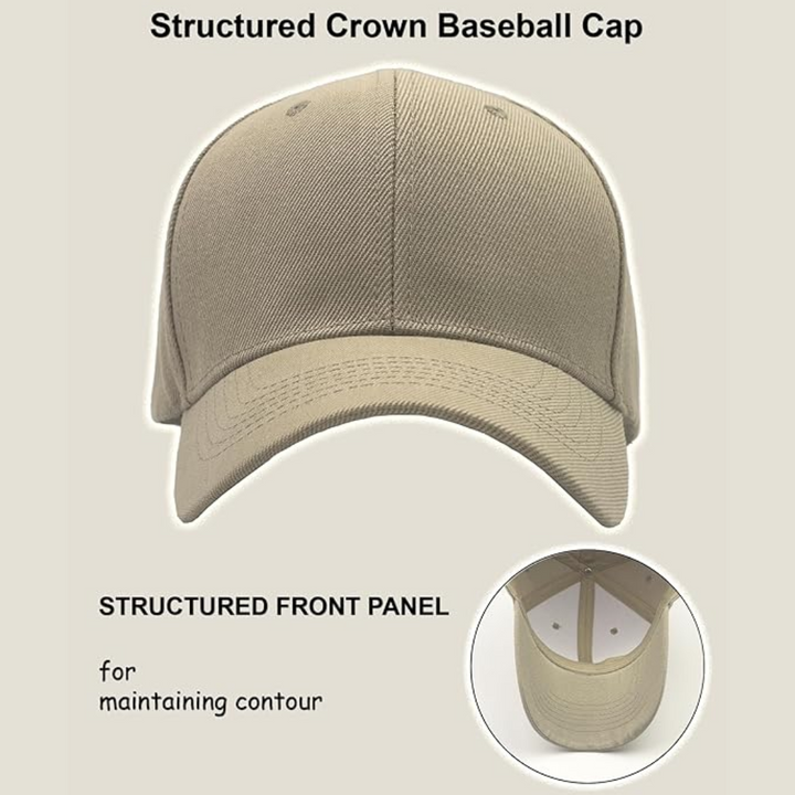 Durable Adjustable Performance Baseball Cap - Simon