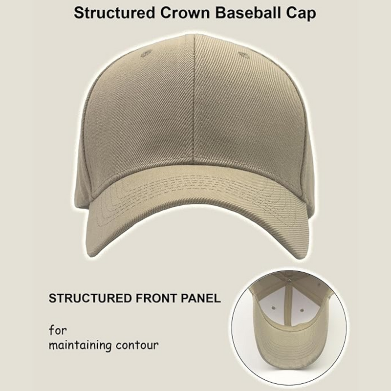Durable Adjustable Performance Baseball Cap - Simon