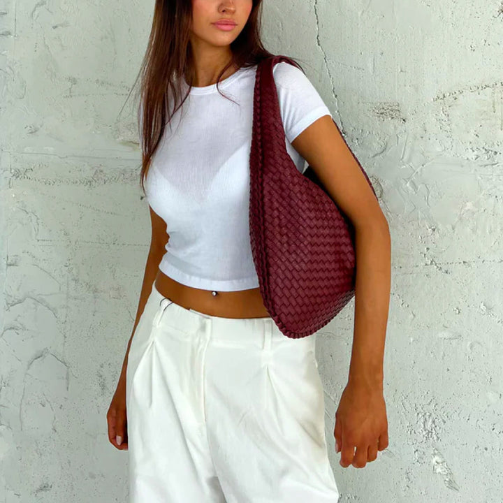 Pleciona torba w stylu - Sophia