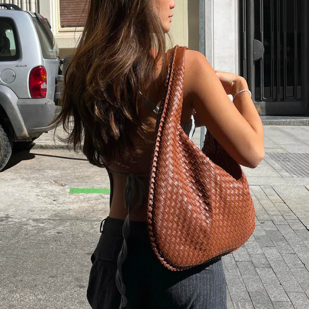 Pleciona torba w stylu - Sophia
