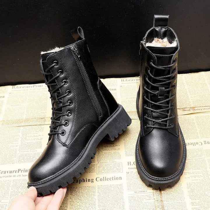 Trendy Black Women's Winter Boots - Yara