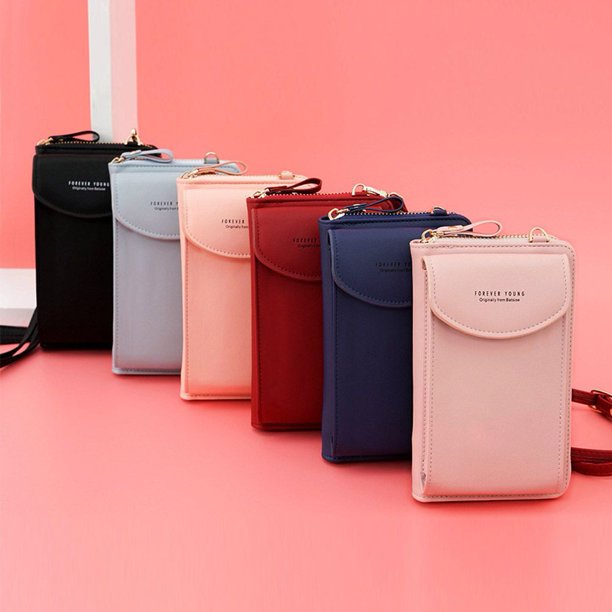 Compact PU Leather Shoulder Bag with Adjustable Strap