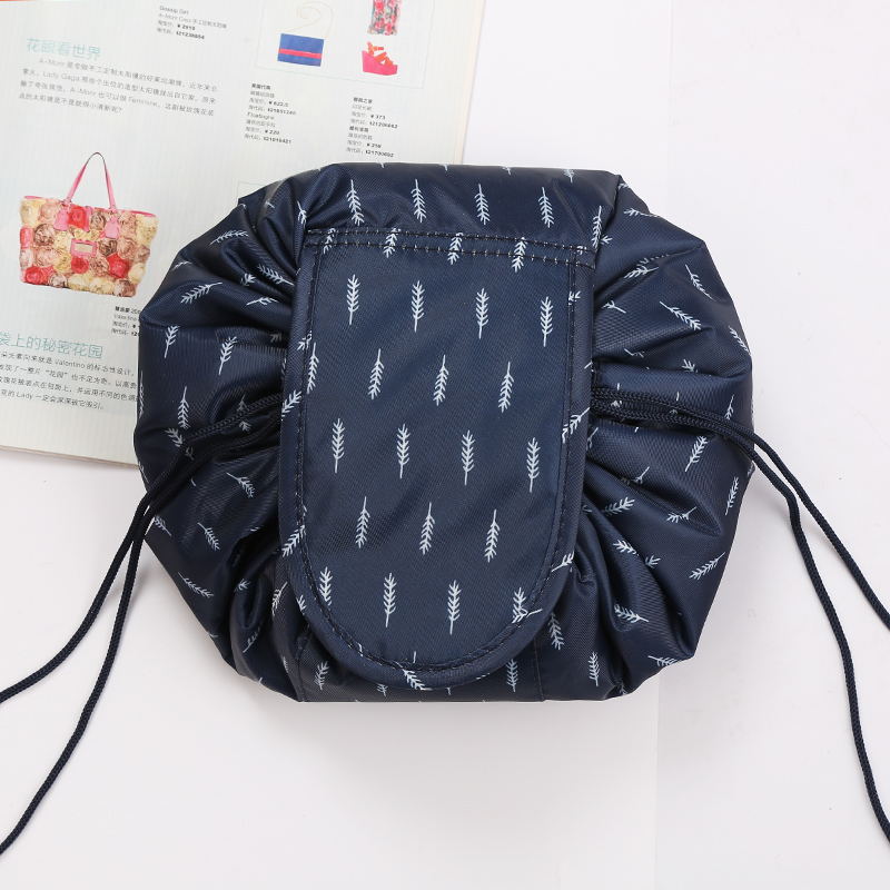 Portable Drawstring Cosmetic and Toiletry Bag - Travel Organizer