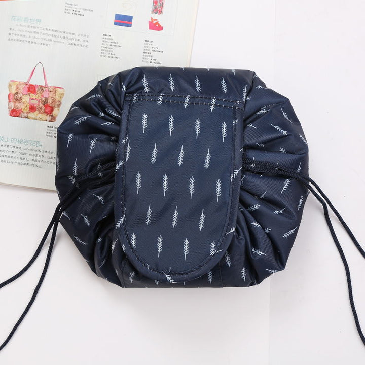 Portable Drawstring Cosmetic and Toiletry Bag - Travel Organizer